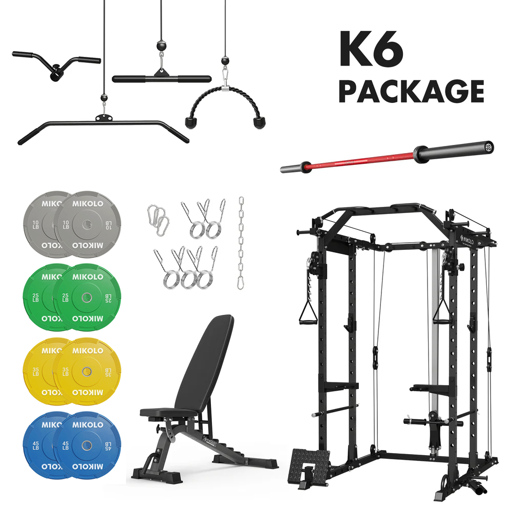 Mikolo K6 Home Gym Package