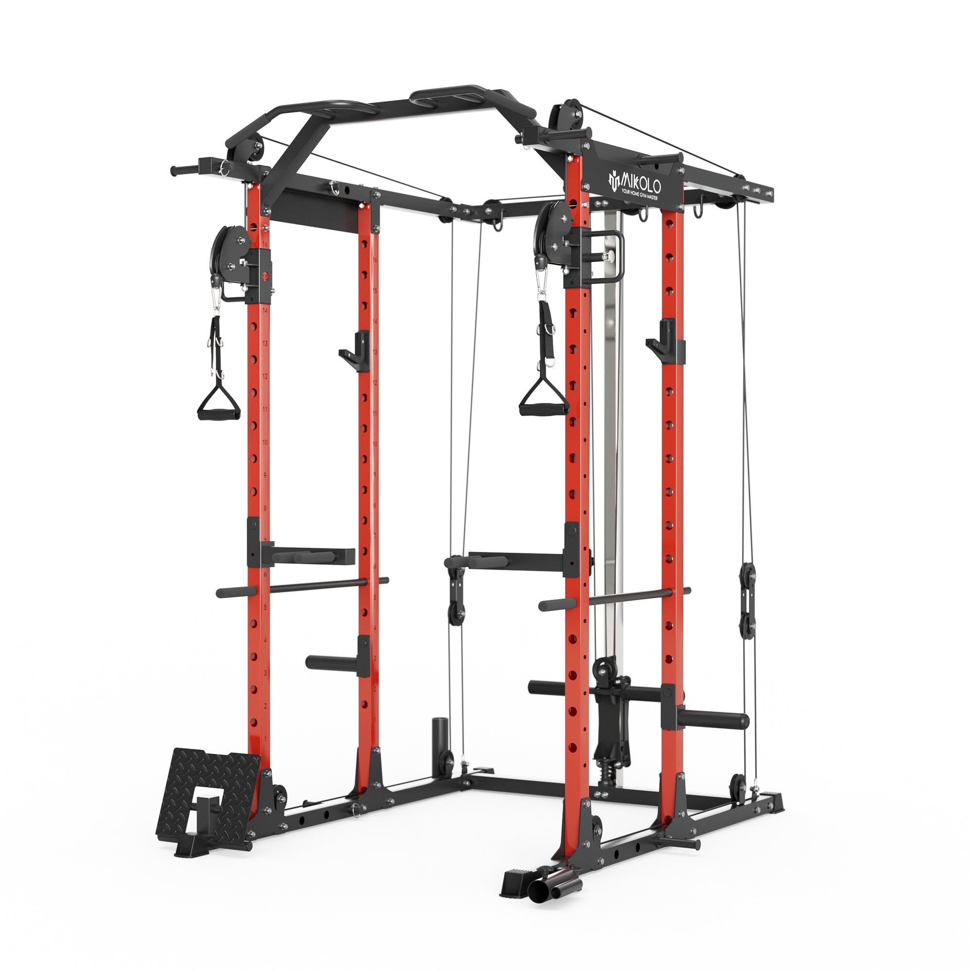 K6-1.0 All-in-One Power Rack Functional Trainer