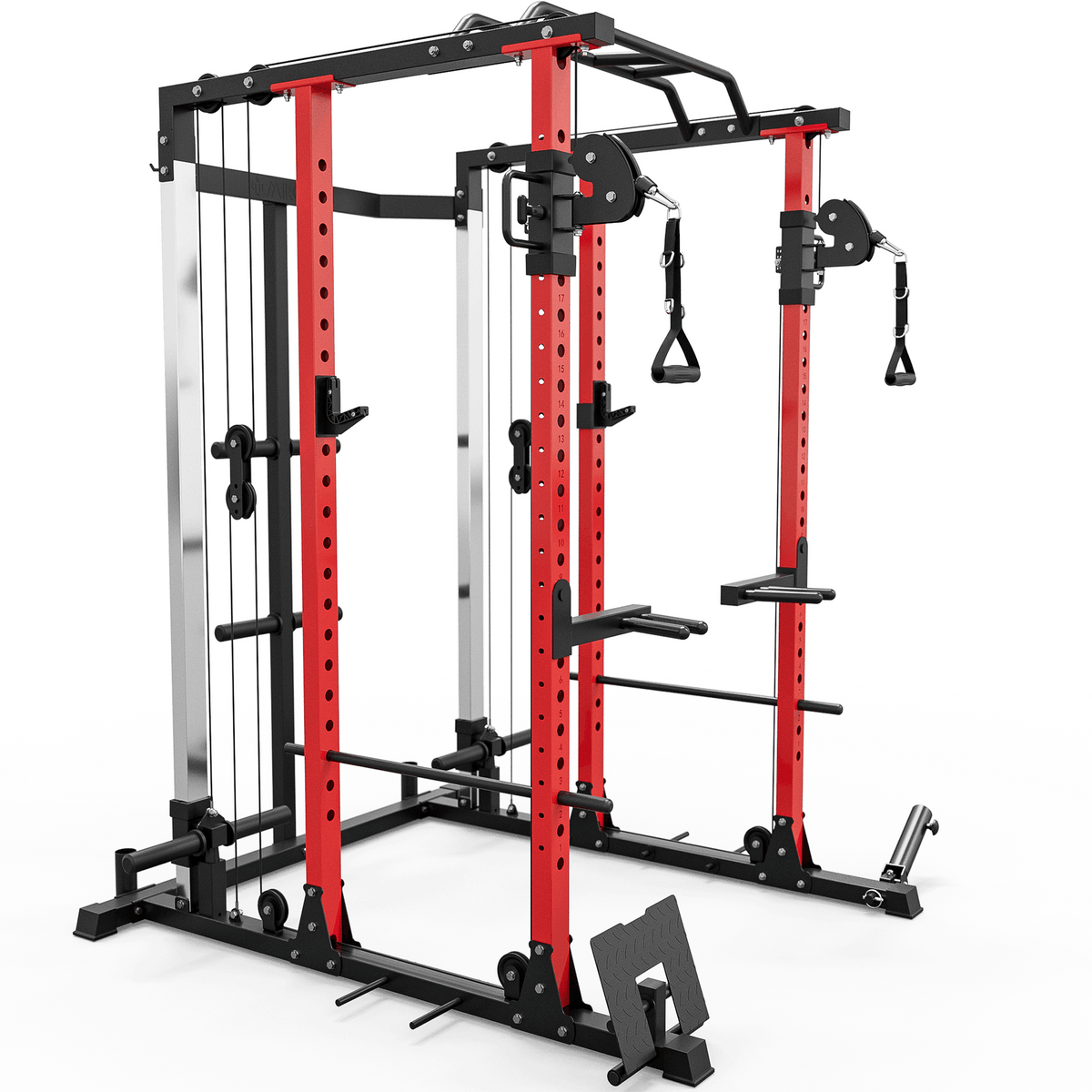 K7 Rak MIKOLO K7 ALL-IN-ONE FUNCTIONAL TRAINER 6-POST POWER RACK