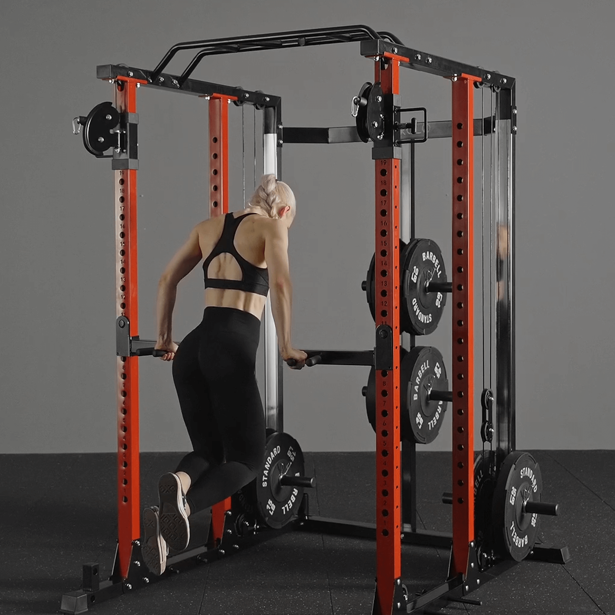 K7 All-In-One Power Rack Functional Trainer