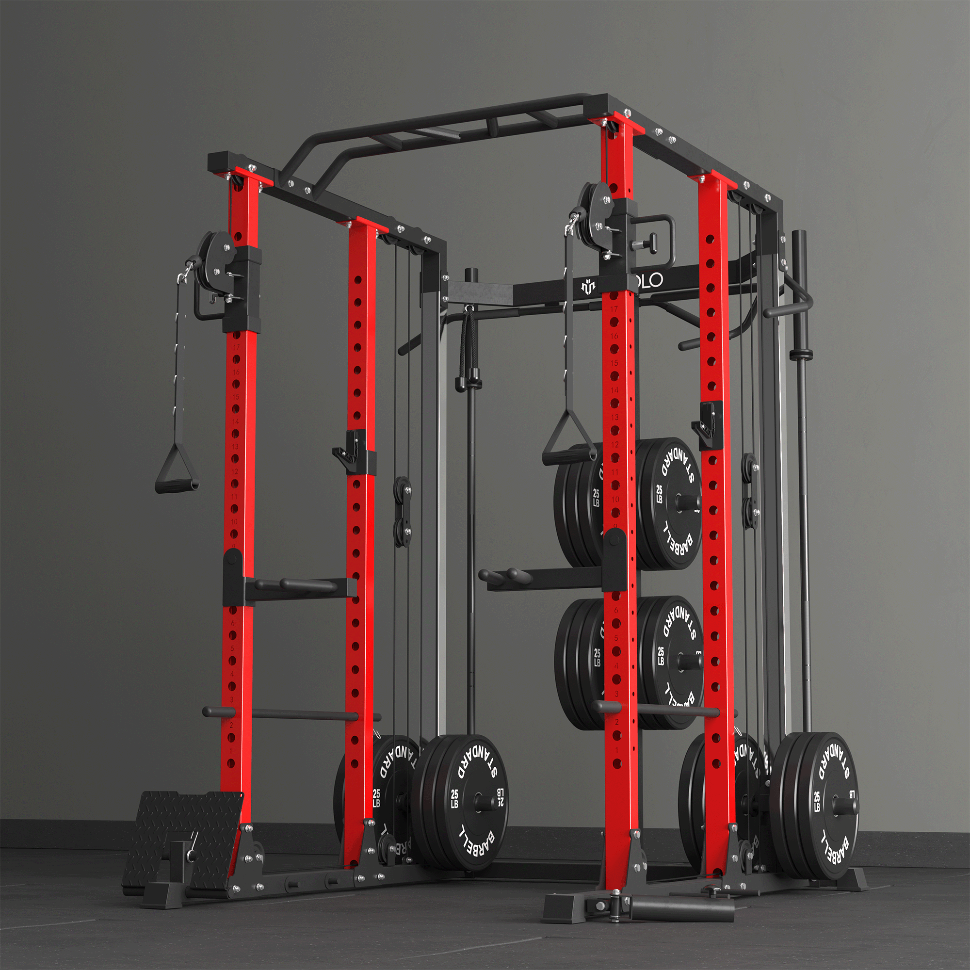 K7 All-In-One Power Rack Functional Trainer