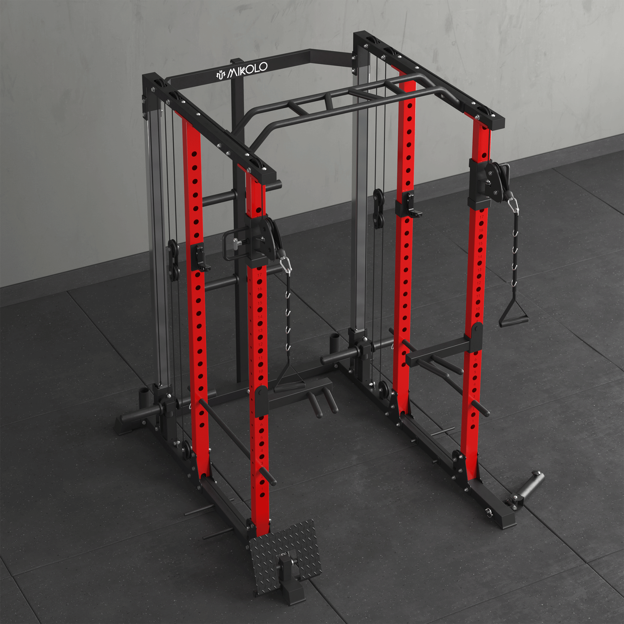 K7 All-In-One Power Rack Functional Trainer