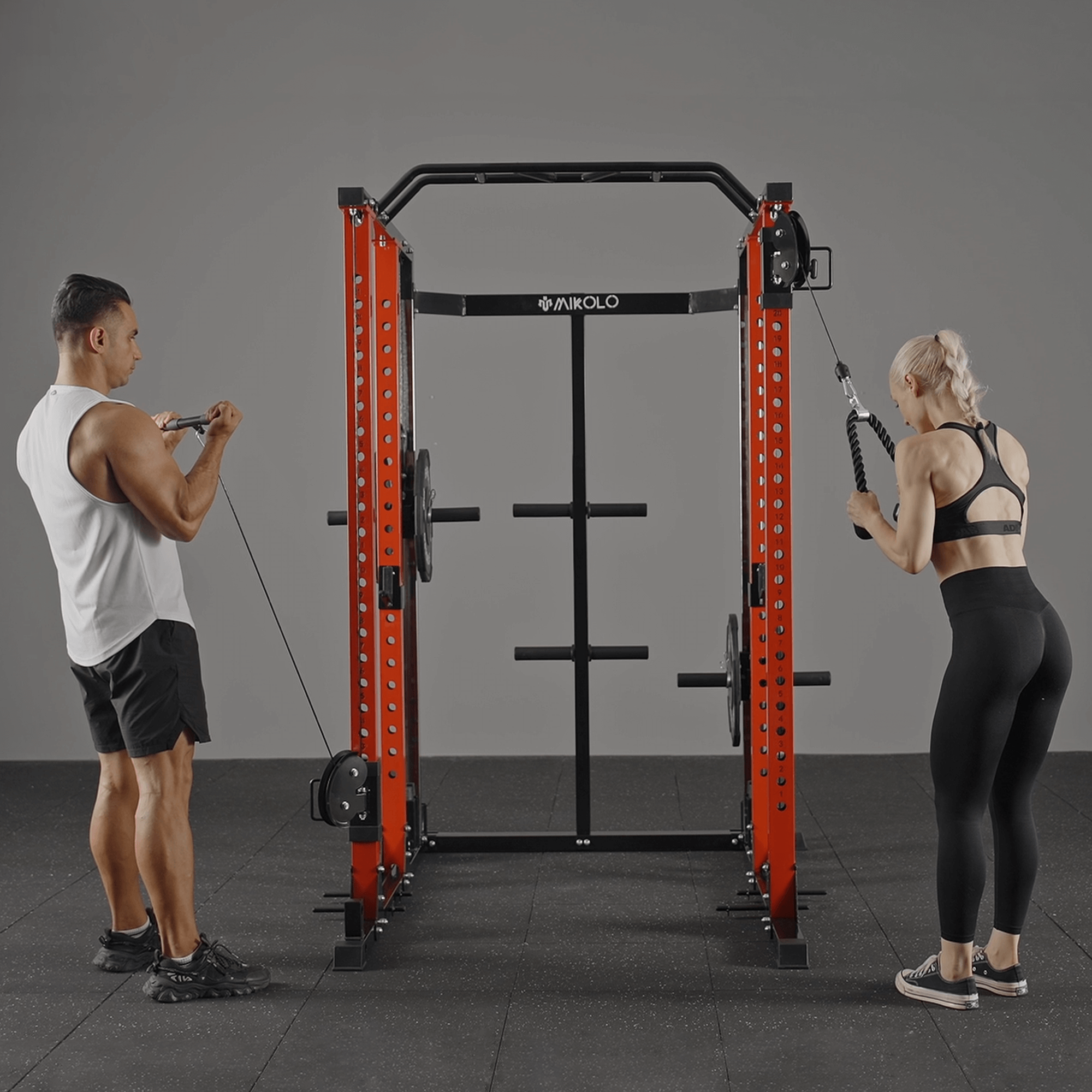 K7 All-In-One Power Rack Functional Trainer