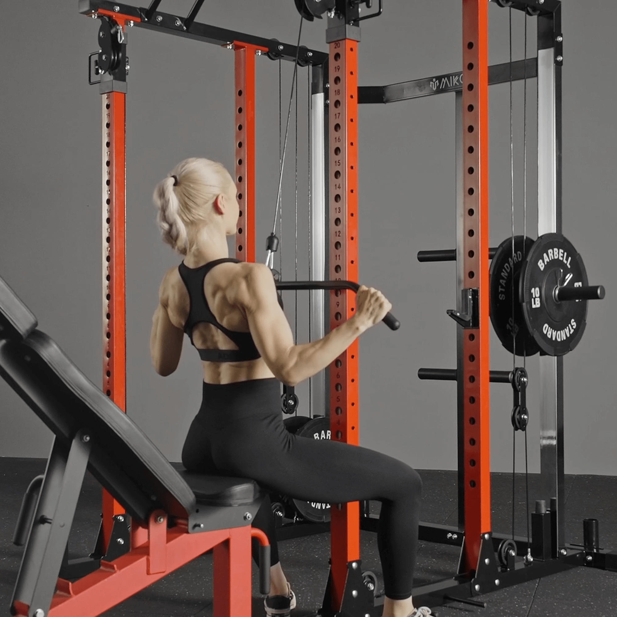 K7 All-In-One Power Rack Functional Trainer