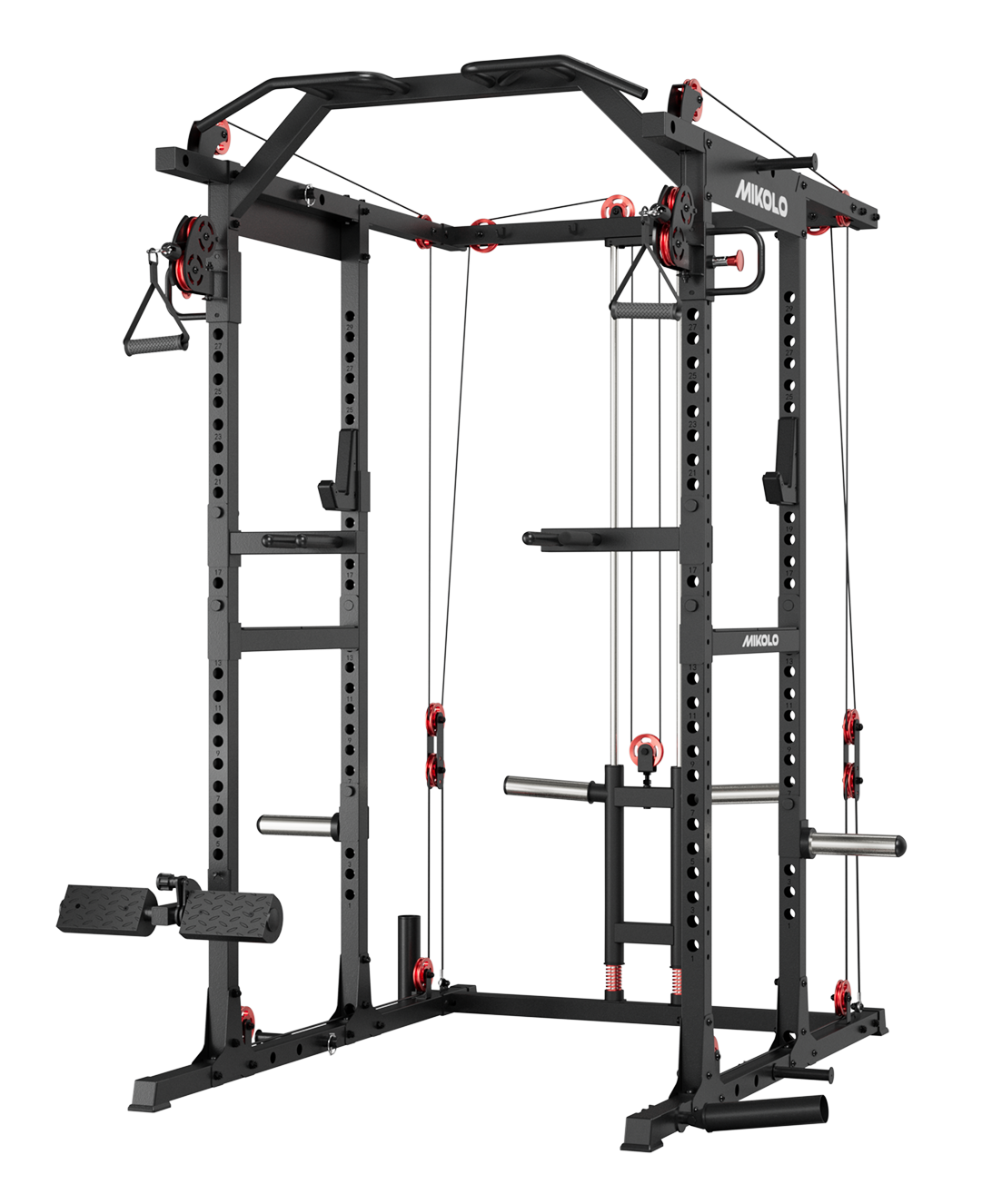 K6-2.0 Ultra All-in-One Power Rack Functional Trainer (UPGRADED)