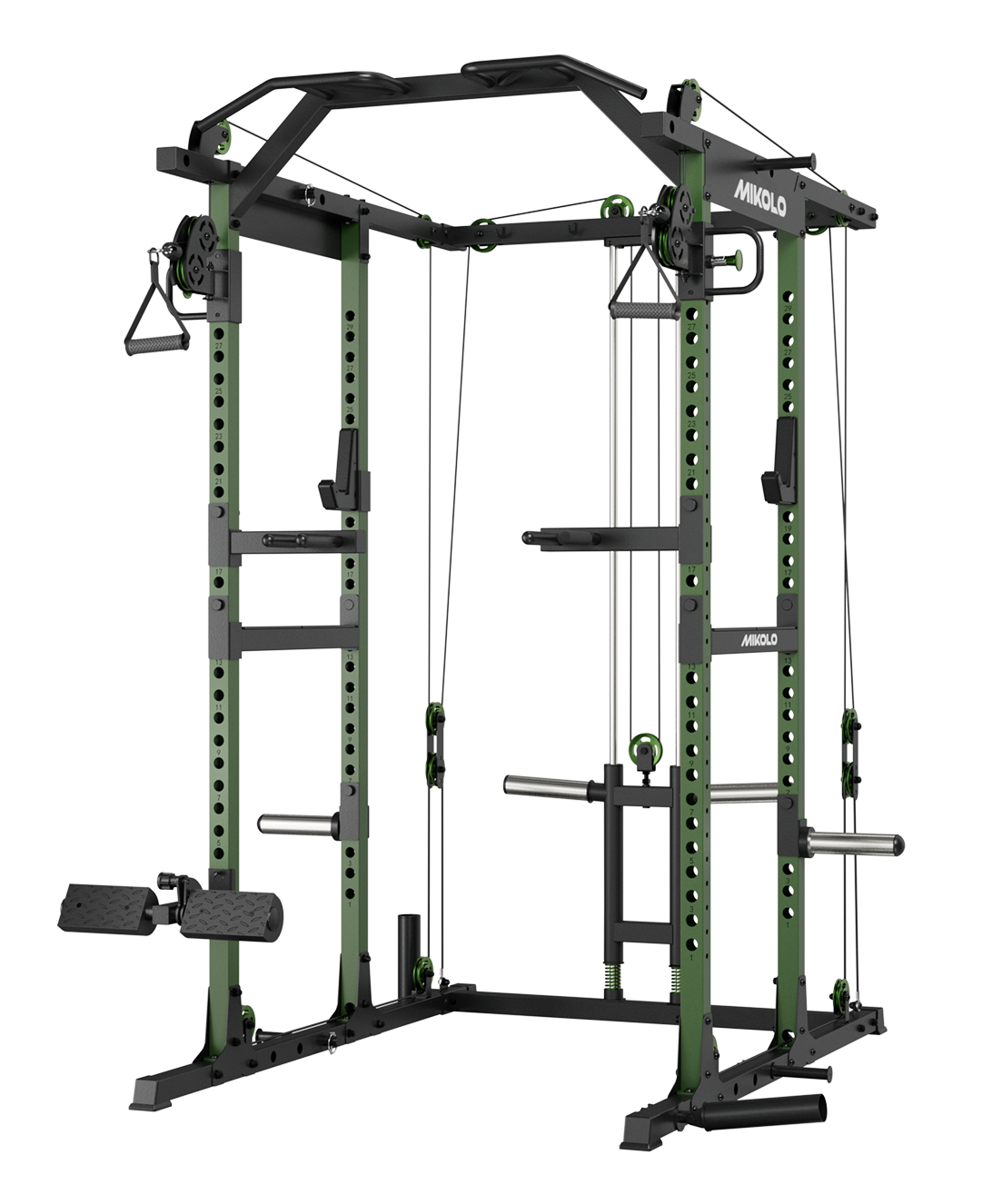 K6-2.0 Ultra All-in-One Power Rack Functional Trainer (UPGRADED)
