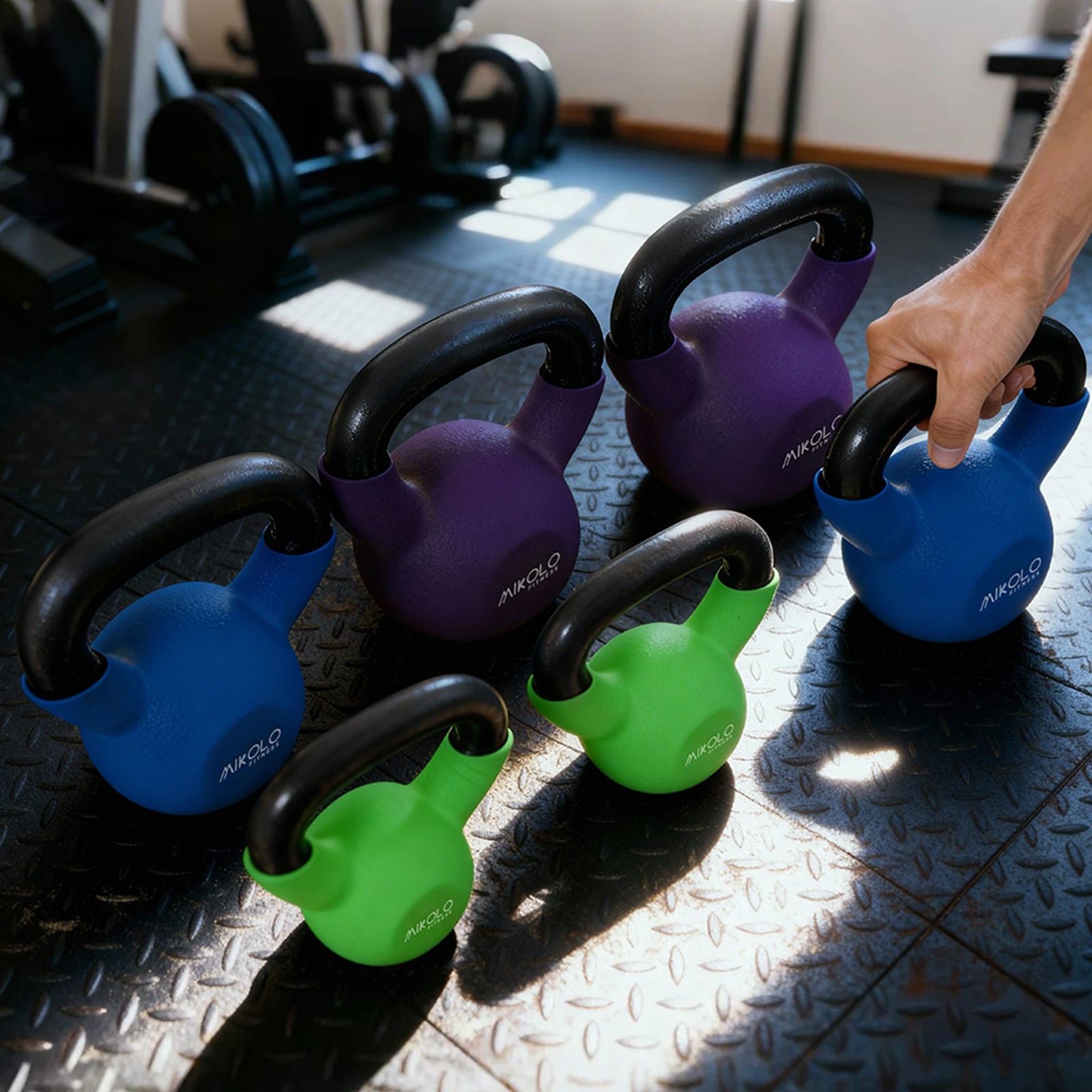 KB03 Cast Iron Kettlebell - MIKOLO