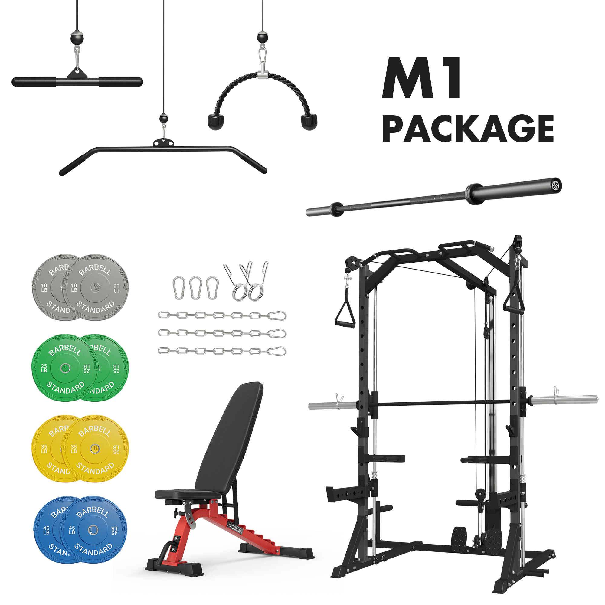 MIKOLO M1 Home Gym  Package