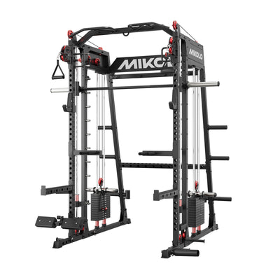 Máquina de gimnasio Smith M4-2.0 Elite todo en uno con pilas de pesas dobles (ACTUALIZADA)
