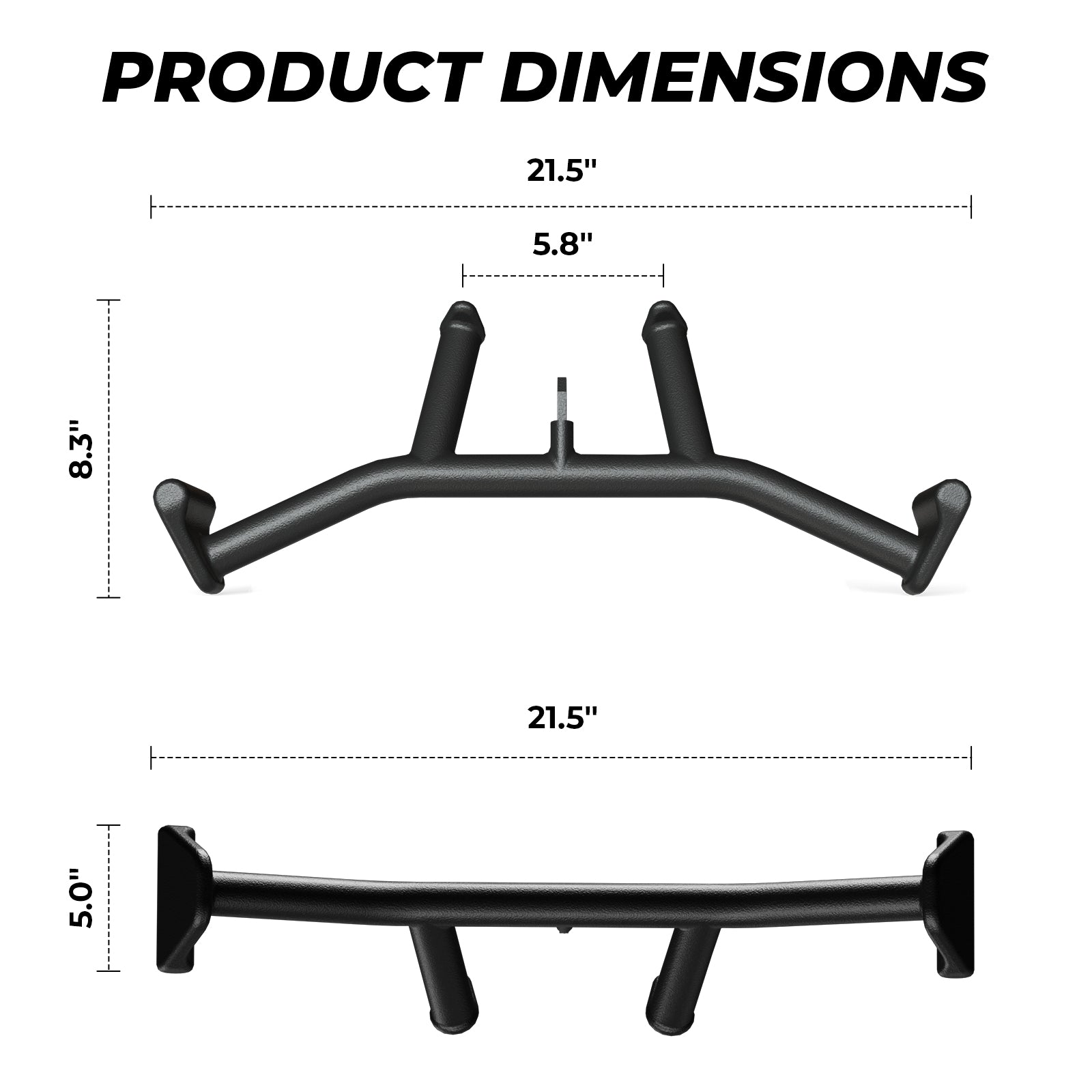 2-in-1 Lat Pulldown Bar PJ02