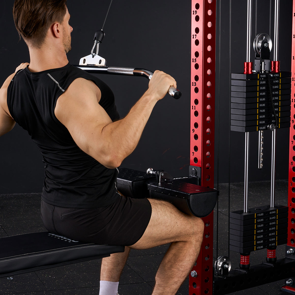 2-in-1 Lat Pull and Low Row Pad PJ26 - 3" x 3"