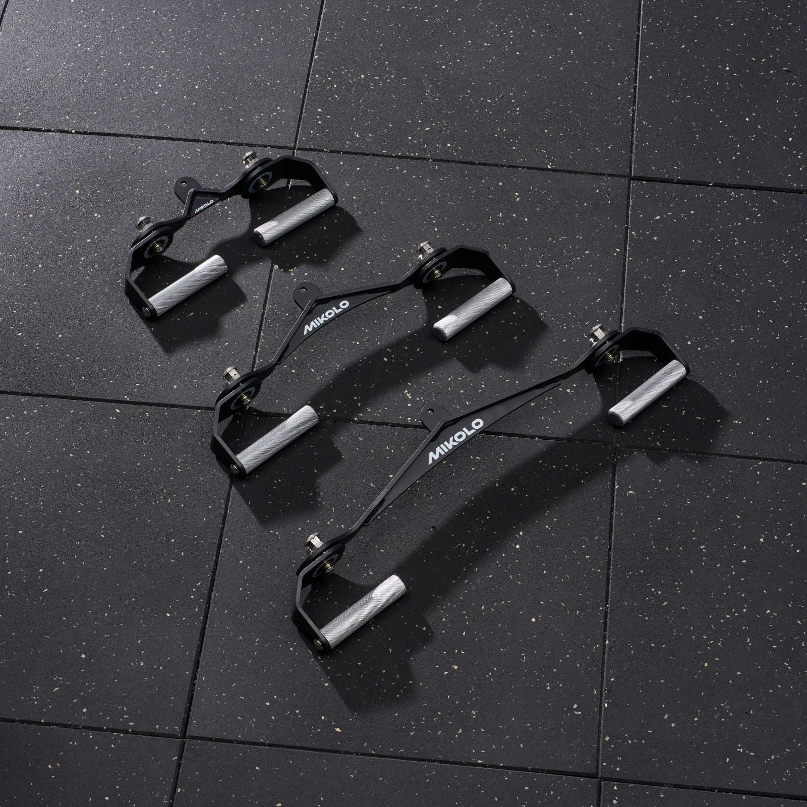 360° Rotating Multi-Grip Lat Pulldown Bar Set