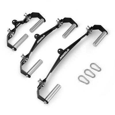 360° Rotating Multi-Grip Lat Pulldown Bar Set