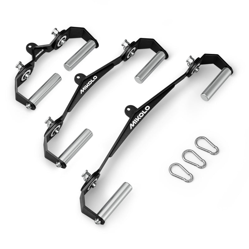 360° Rotating Multi-Grip Cable Attachment Bar Set
