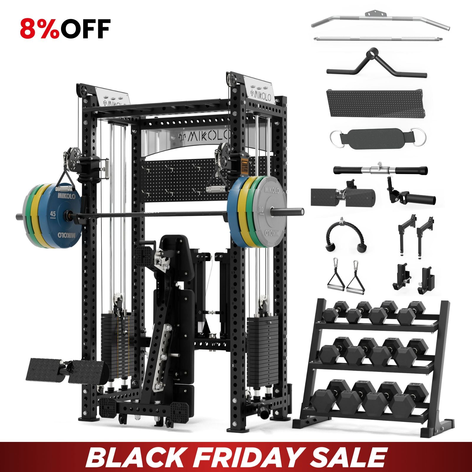 ANUBIS™-2.0 Elite Home Gym Package