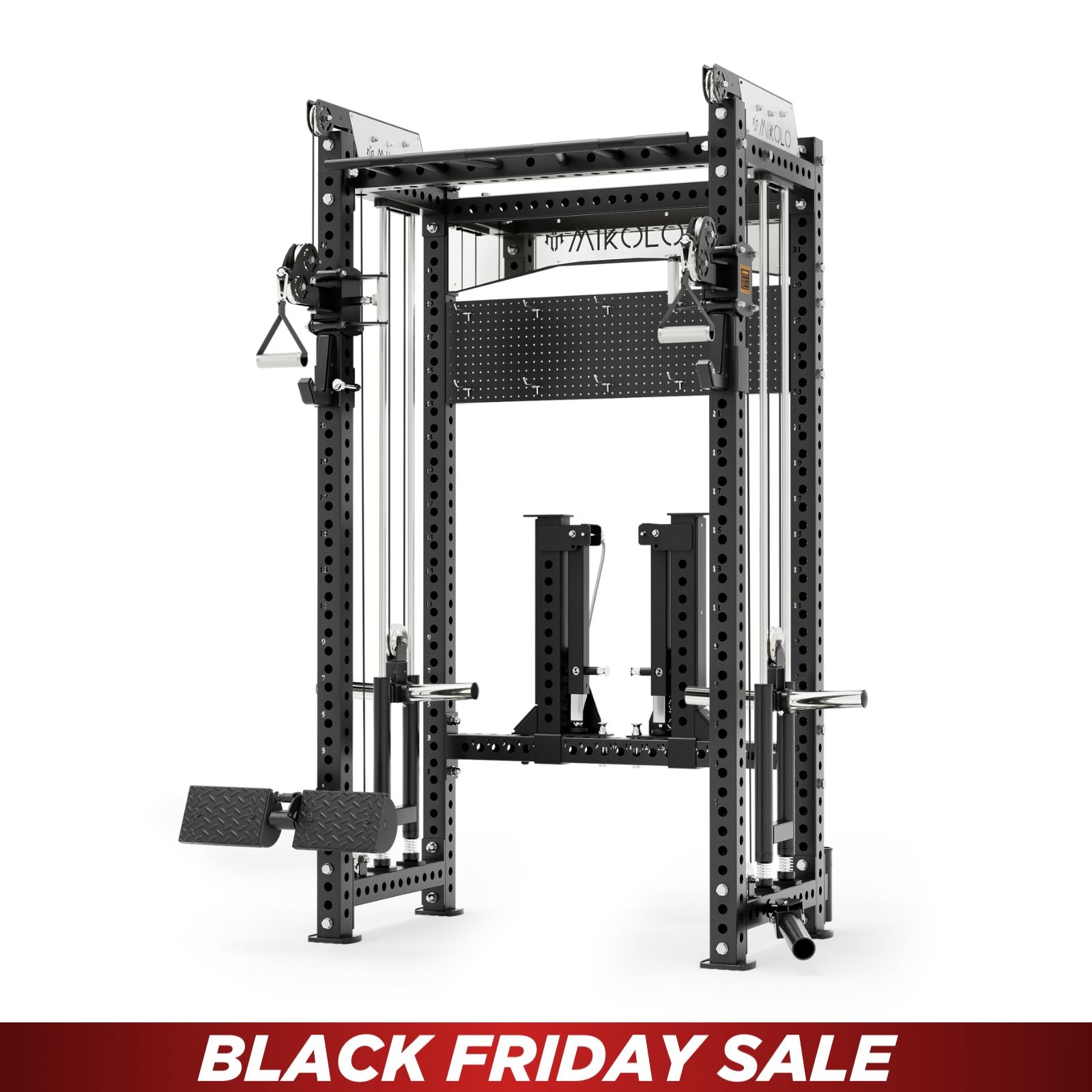 ANUBIS™-2.0 Standard Plate Loaded Half Rack Functional Trainer
