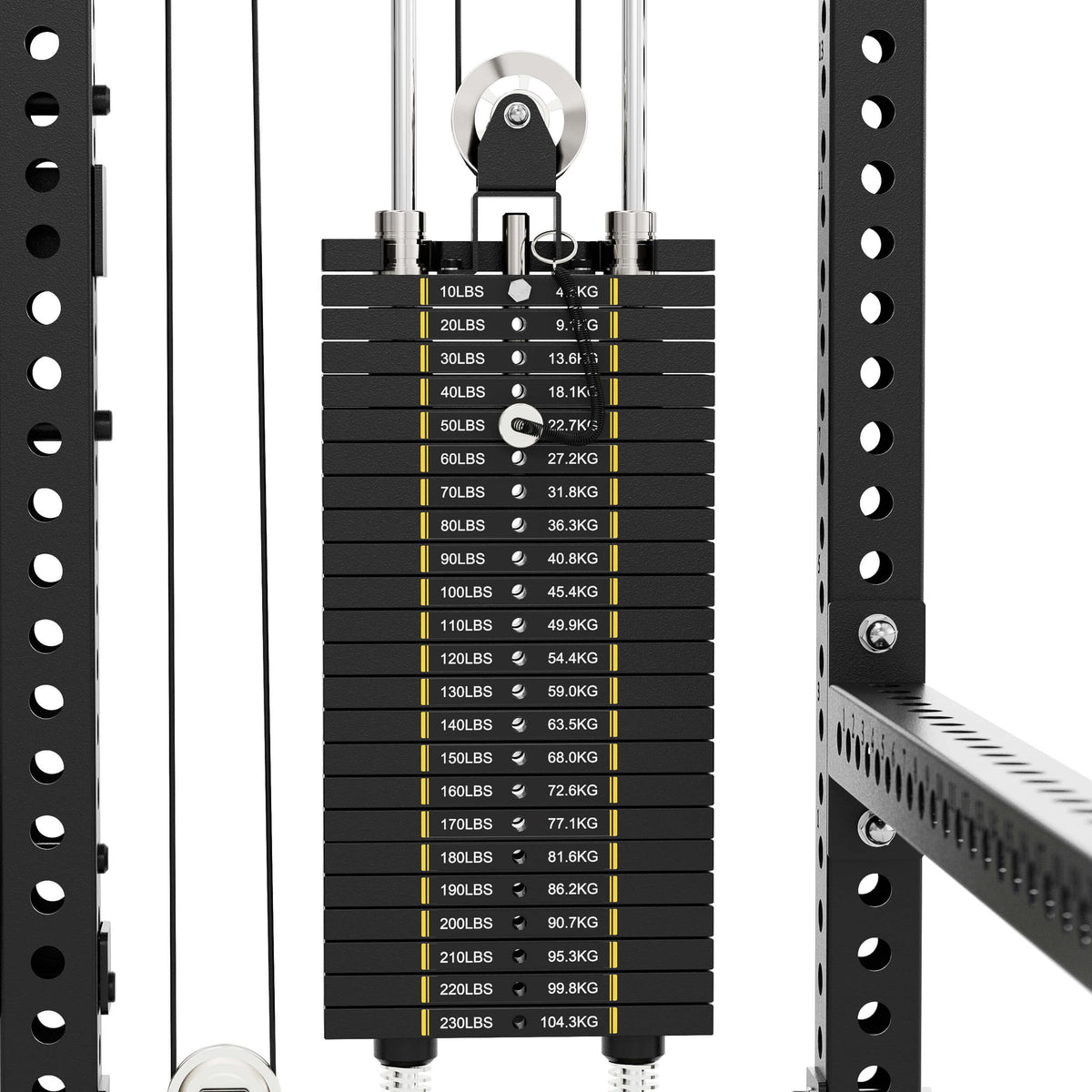Weight Stack ANUBIS™ Add-On Weight Stack Kit, 120 lb - MIKOLO