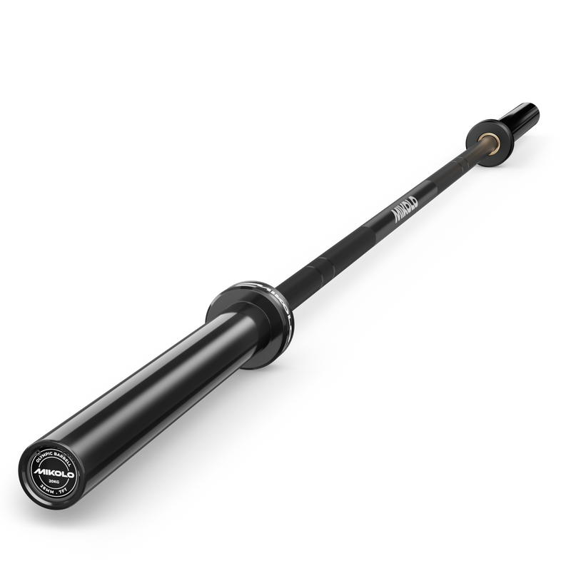 7 ft Barbell - 20 kg — Black