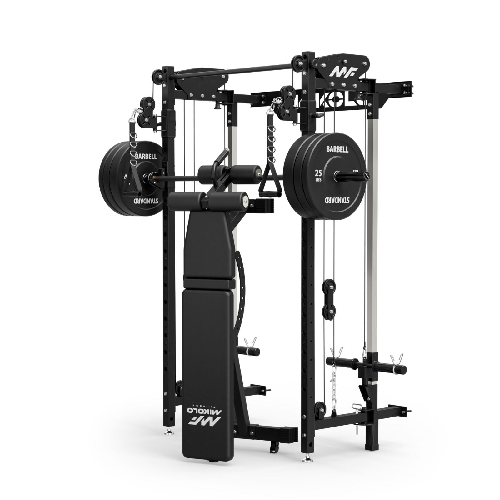 CHEETAH™ Essential Pack, Power Rack, Barbell, Bench, and Plates