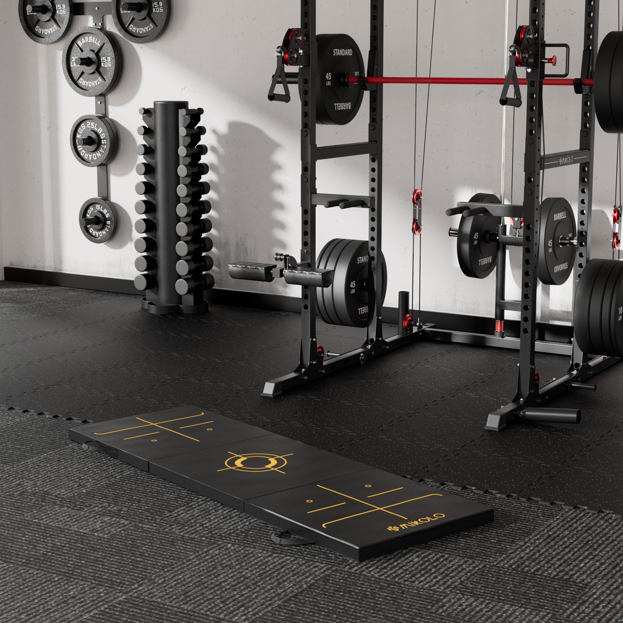 Tri-Fold Exercise Mat