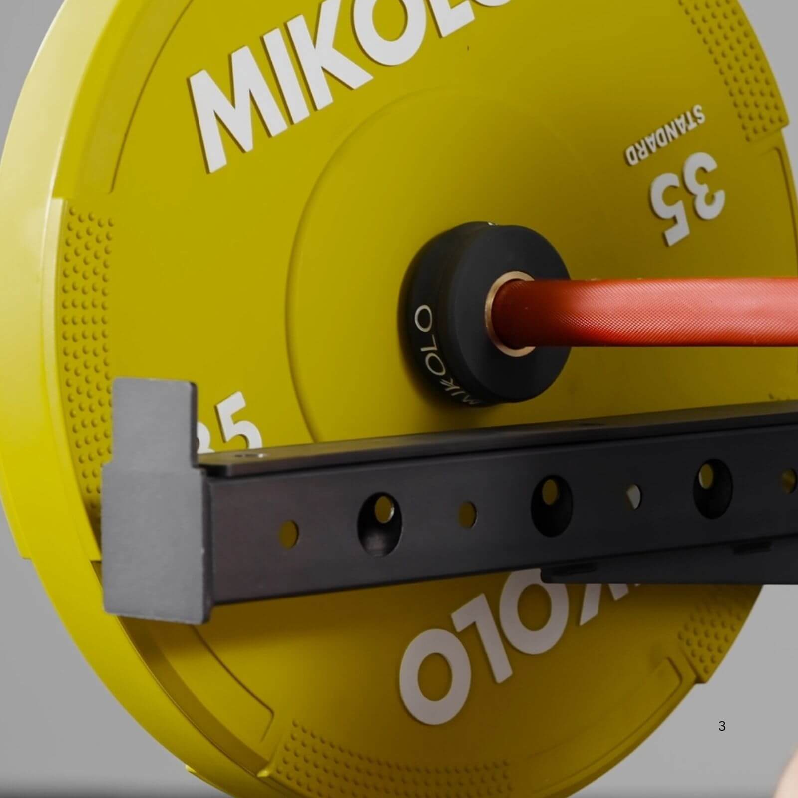 EZ Grip Bumper Plates, 230/260 lbs, Blemished - MIKOLO