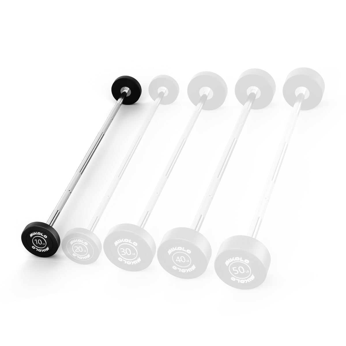 Fixed Weight EZ Straight Barbell