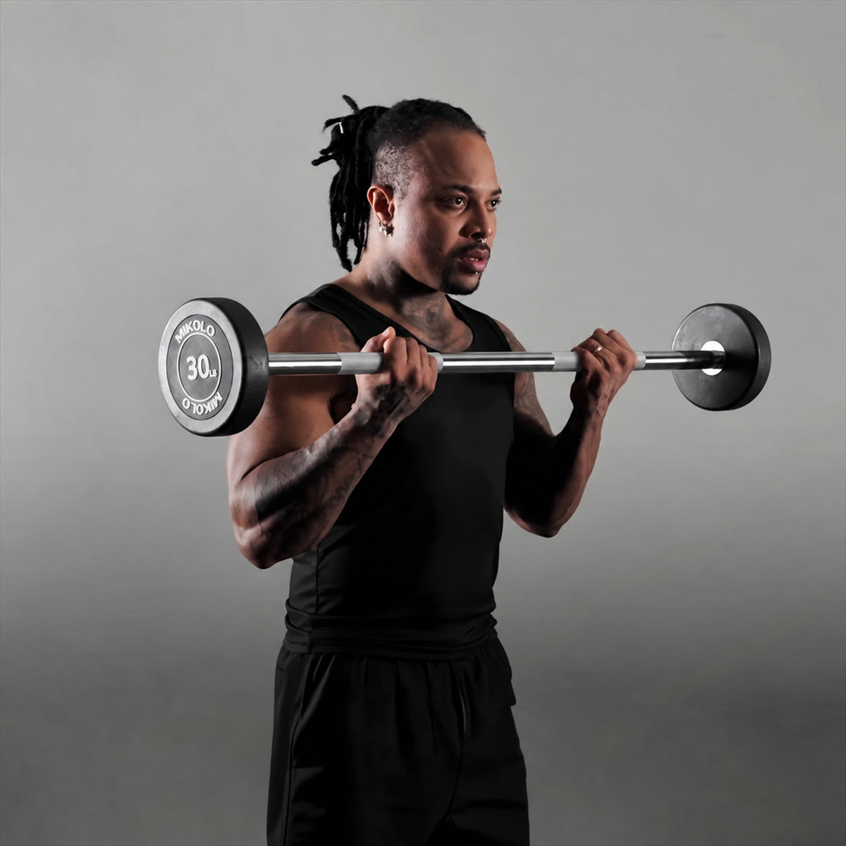 Fixed Weight EZ Straight Barbell
