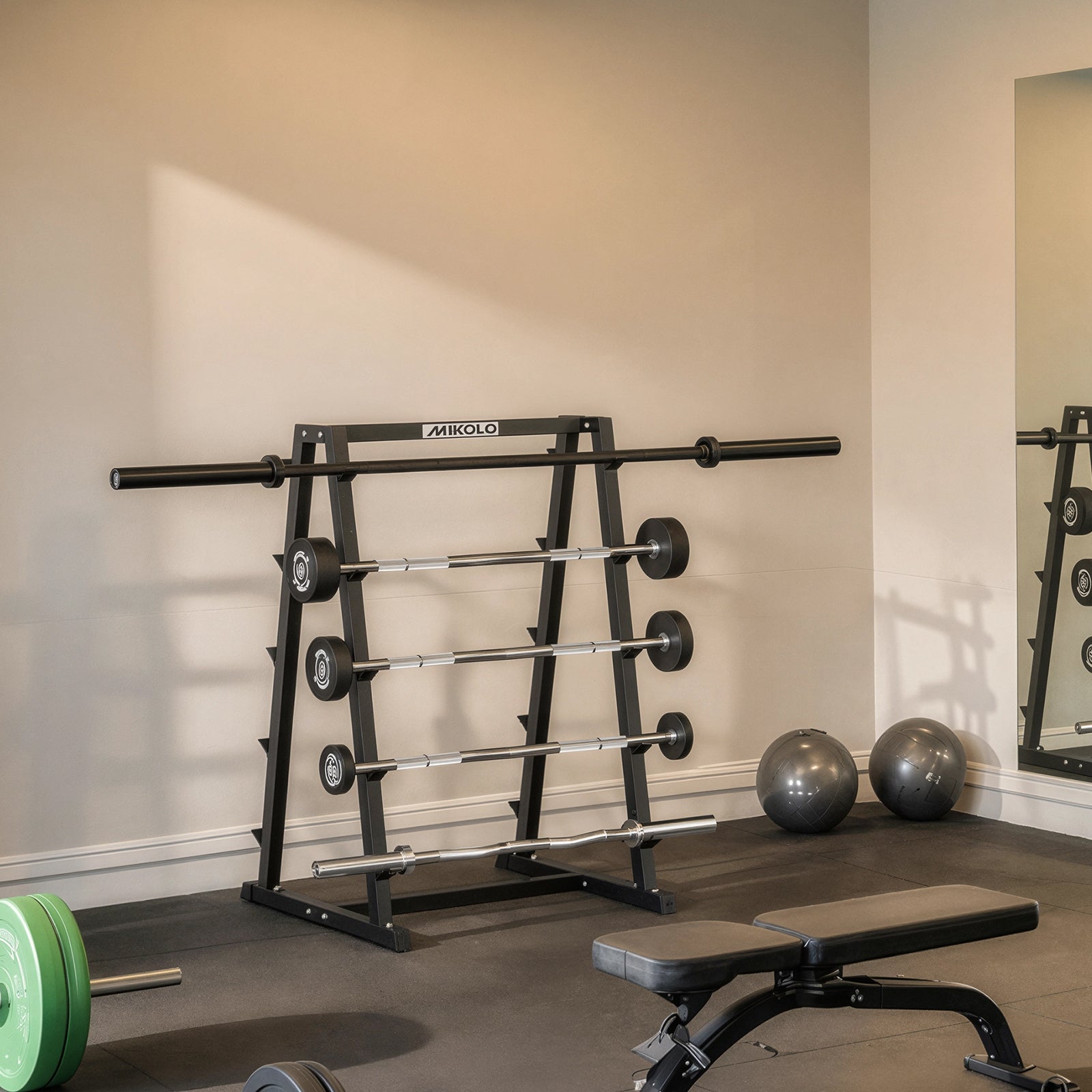 Fixed Barbell Rack