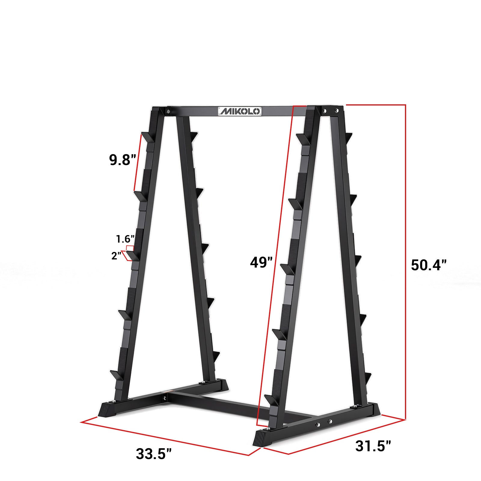 Fixed Barbell Rack