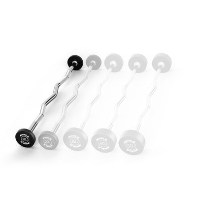 Fixed Weight EZ Curl Barbell