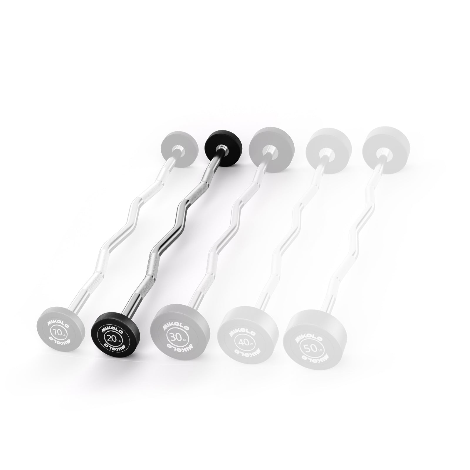 Fixed Weight EZ Curl Barbell FB01