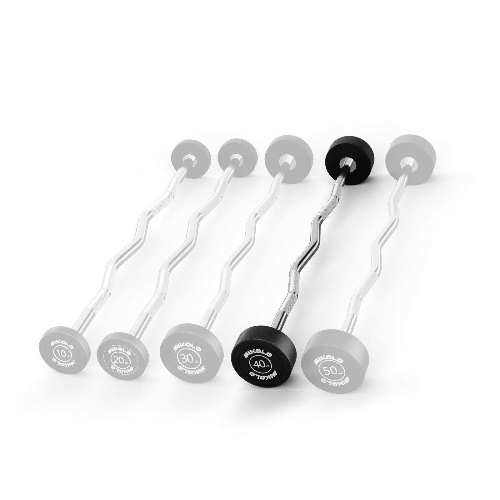 Fixed Weight EZ Curl Barbell FB01