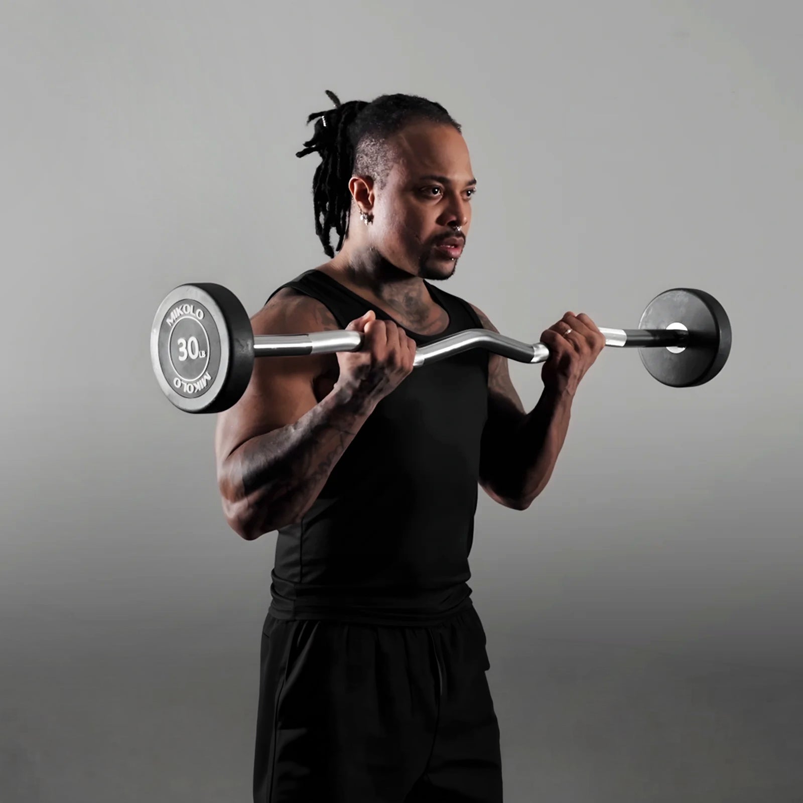 Fixed Weight EZ Curl Barbell FB01
