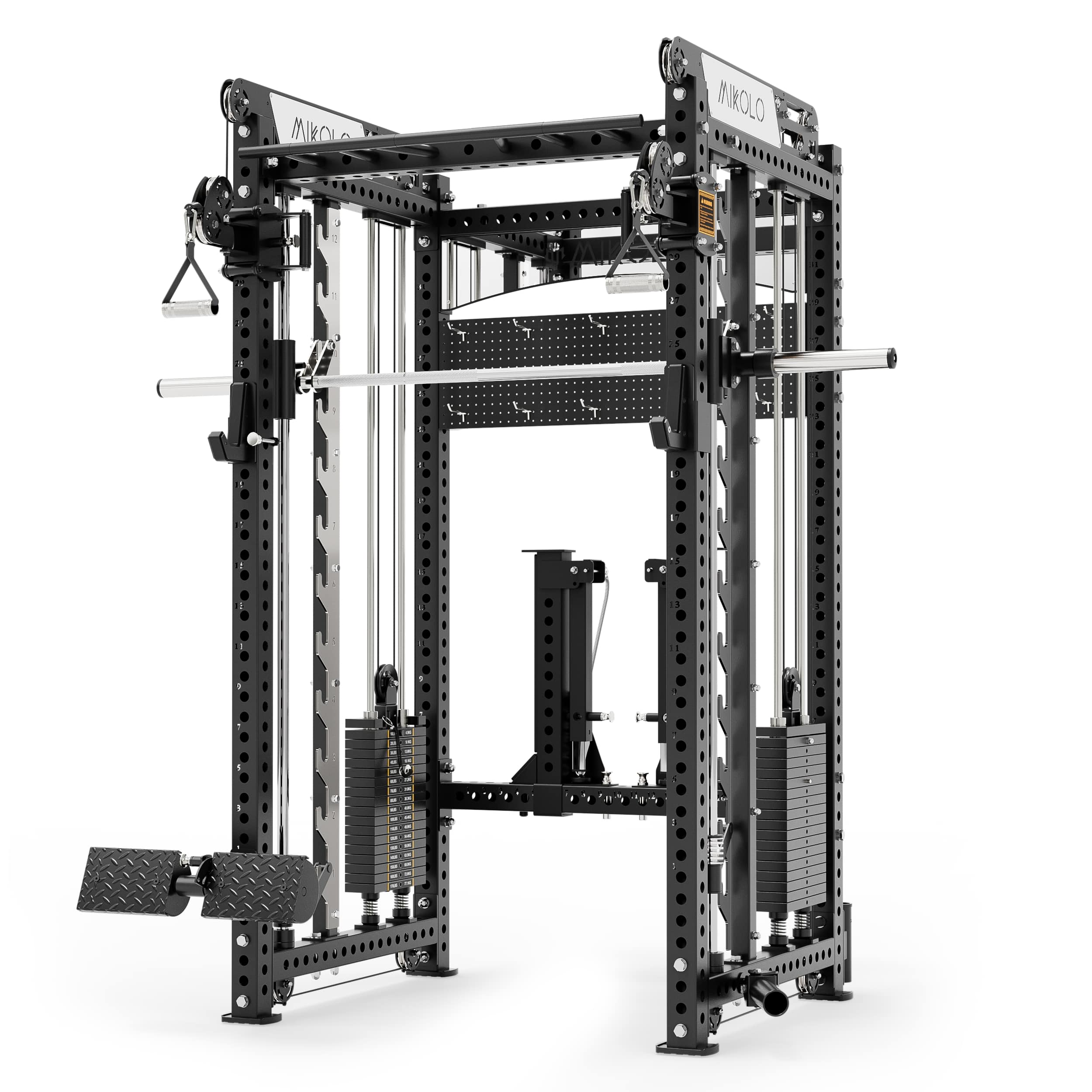 ANUBIS™-2.0 Ultimate Smith Machine Functional Trainer With Dual Weight Stacks