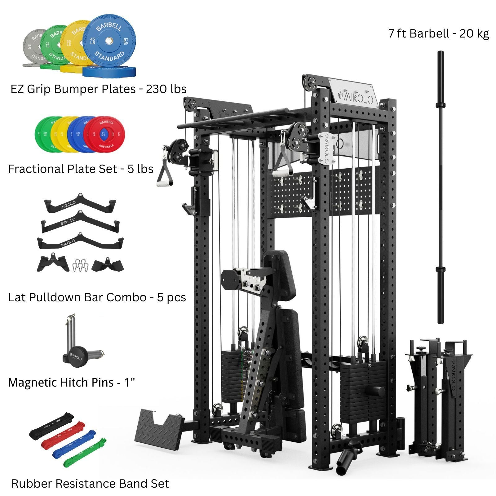 ANUBIS™ Half Rack Functional Trainer