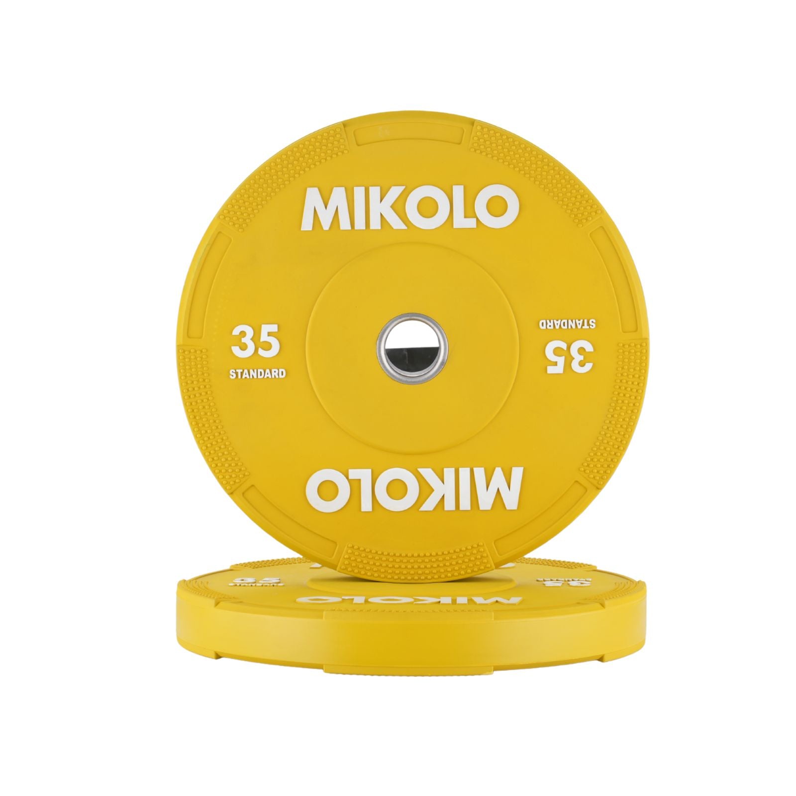 EZ Grip Bumper Plates, 230/260 lbs, Blemished - MIKOLO