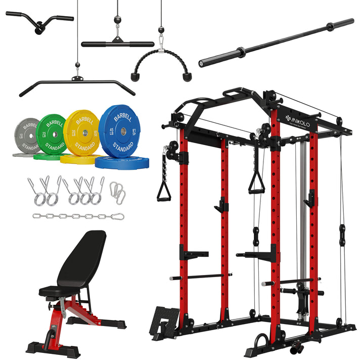 Mikolo K6 Home Gym Package