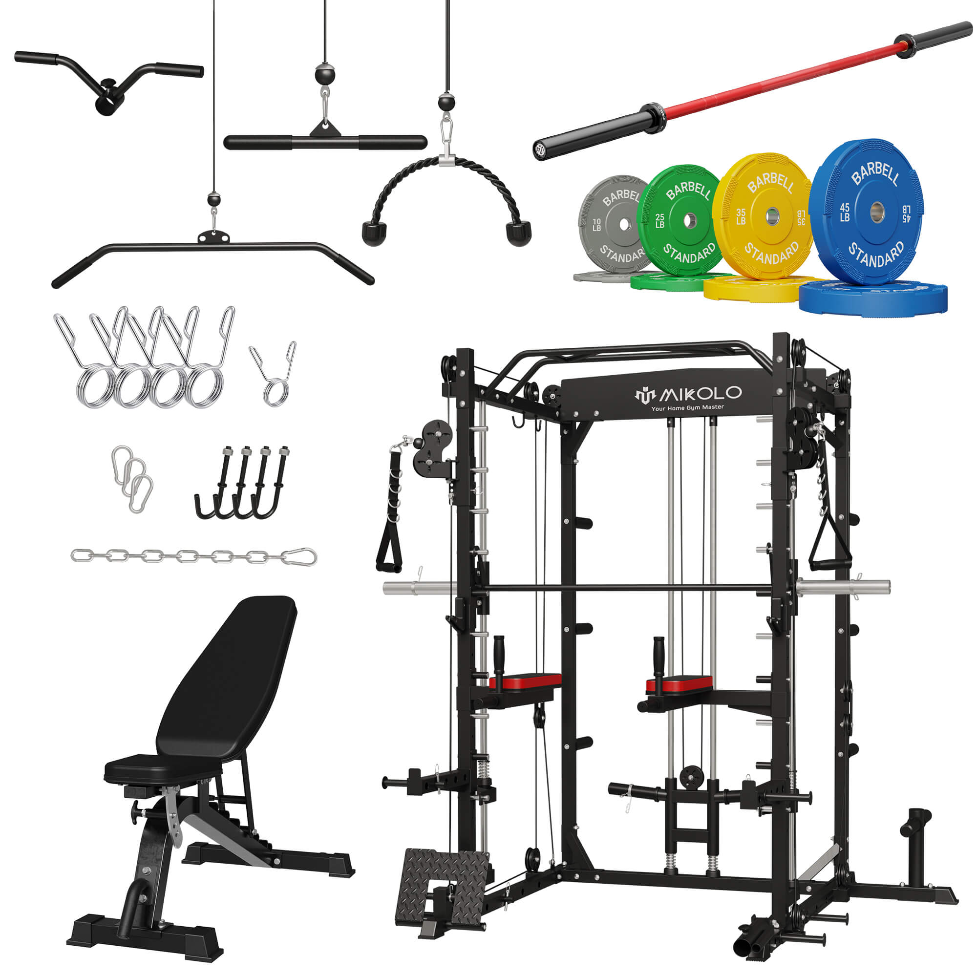 Home Gym Package for Women - INTENSITY