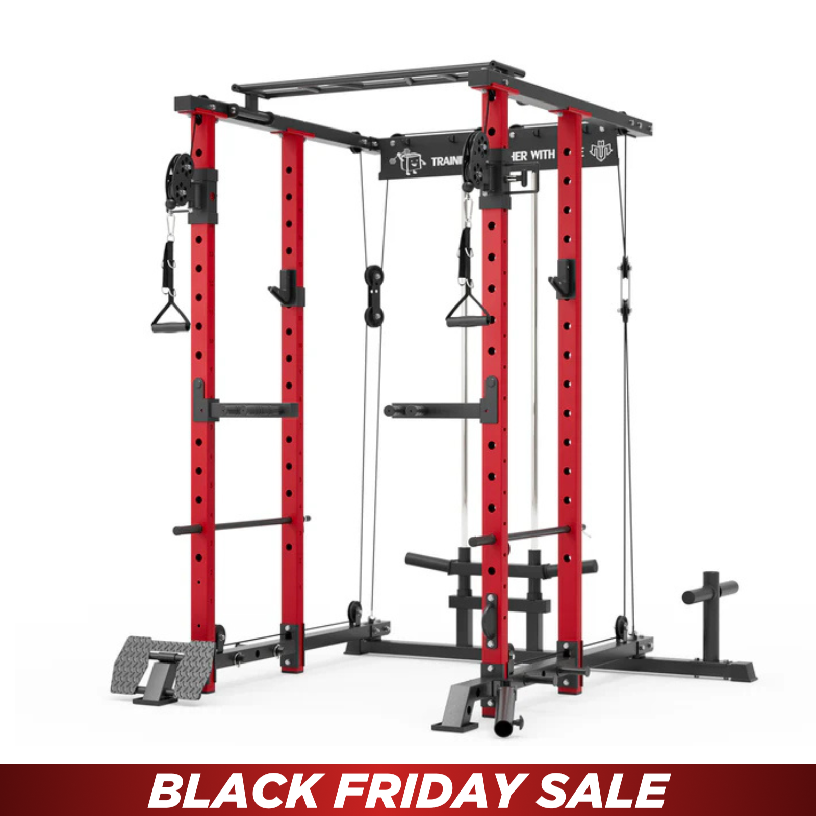 K3 All-In-One Power Rack Functional Trainer