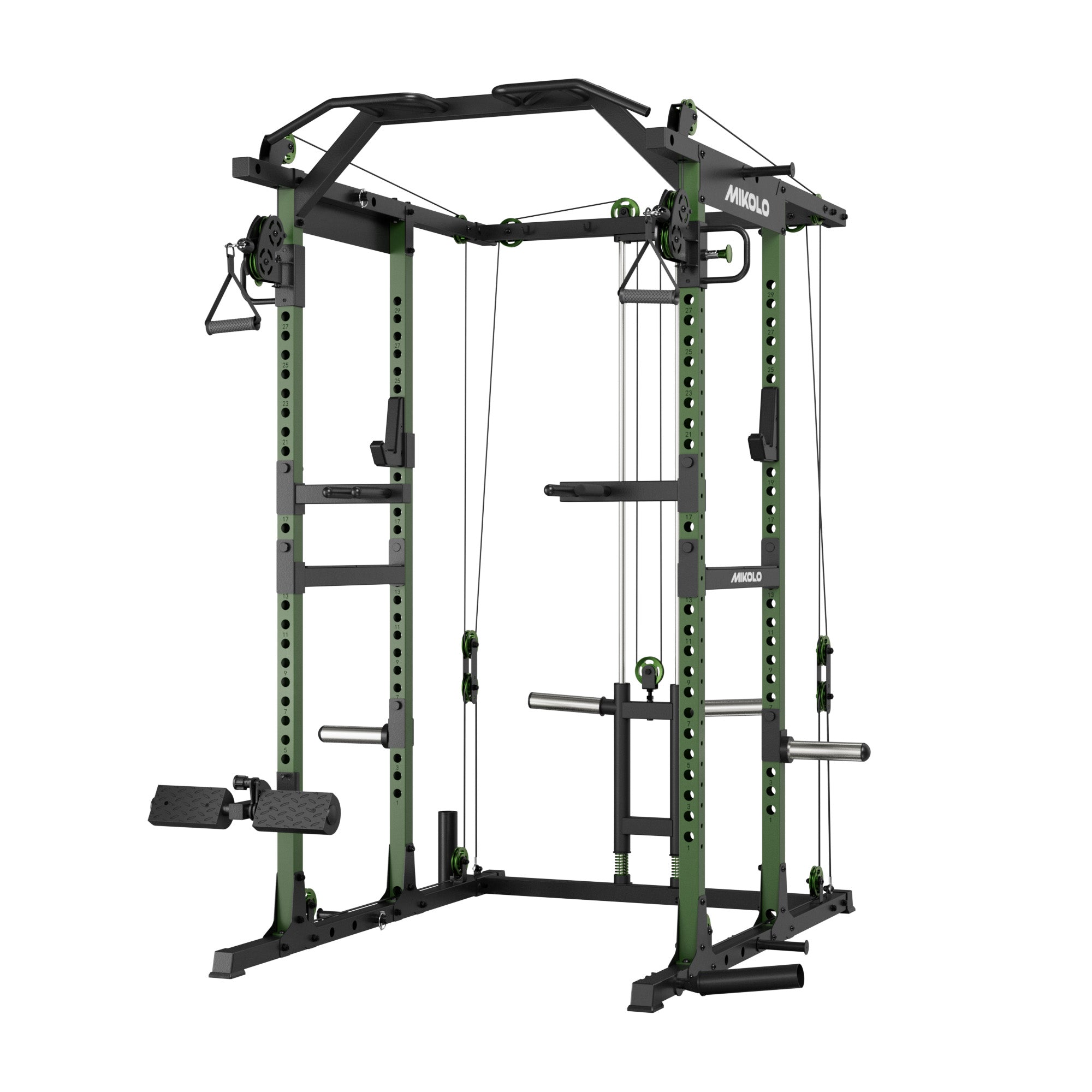 K6-2.0 Ultra All-in-One Power Rack Functional Trainer (UPGRADED)