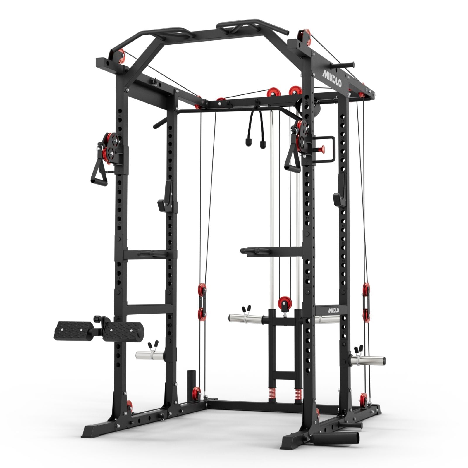 K6-2.0 Ultra All-in-One Power Rack Functional Trainer (UPGRADED)
