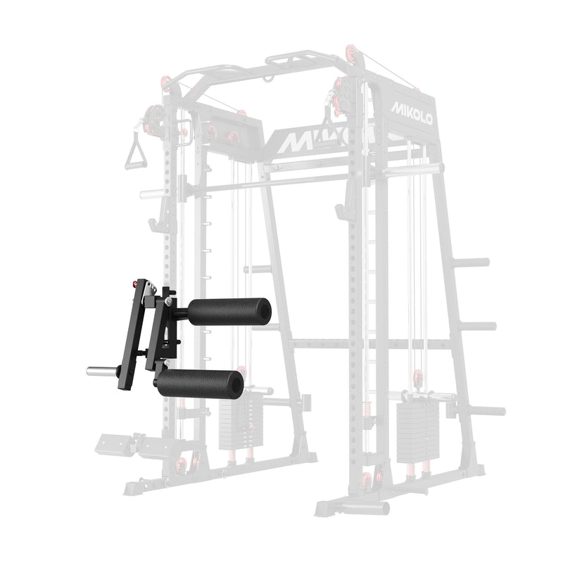 Rack Mounted Leg Extension and Curl Attachment - 2"×2"