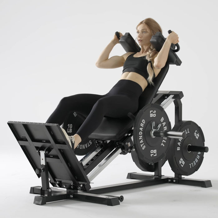 LP10 Compact Leg Sled Hack Squat Machine - MIKOLO