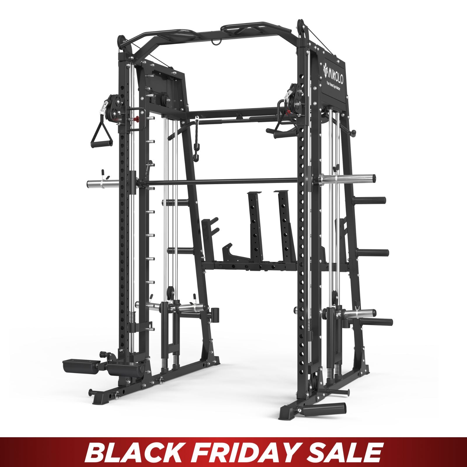 M4-2.0 Standard All-In-One Smith Machine Functional Trainer (UPGRADED)