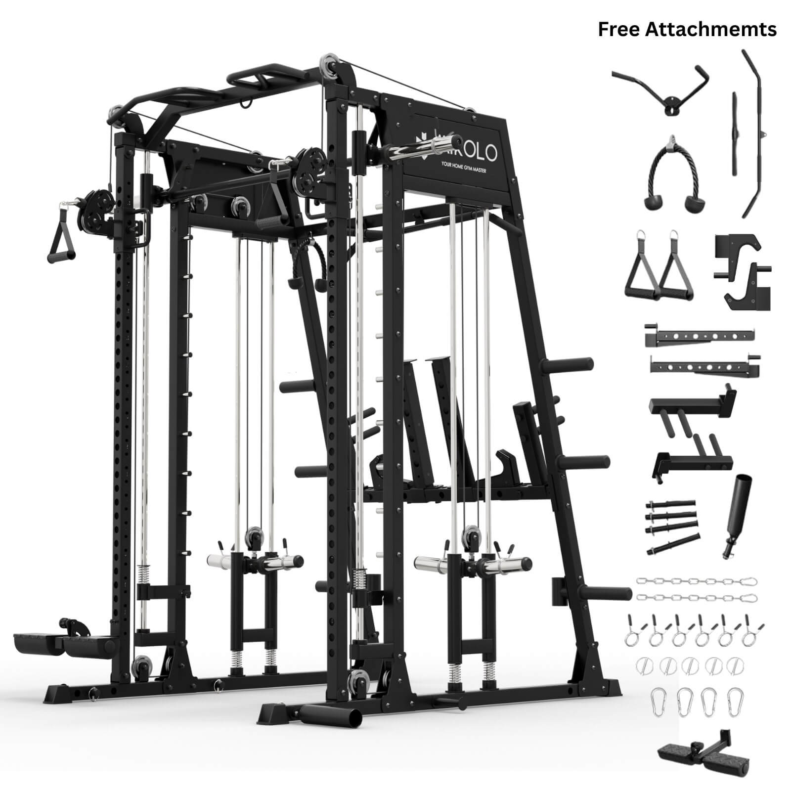 M4-2.0 Ultra All-In-One Smith Machine Functional Trainer (UPGRADED)