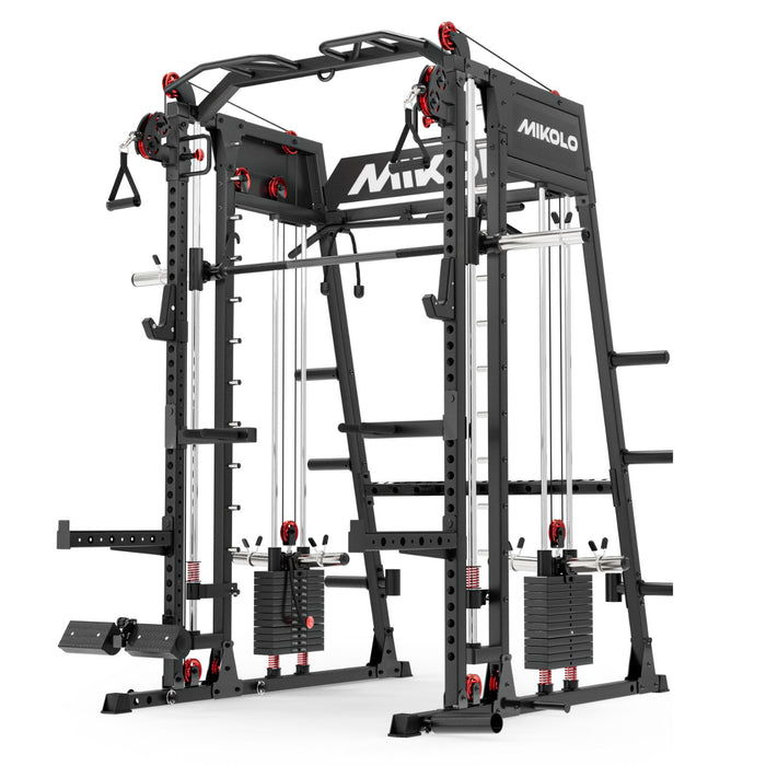 M4-2.0 Elite All-In-One Workout Smith Gym Machine - MIKOLO