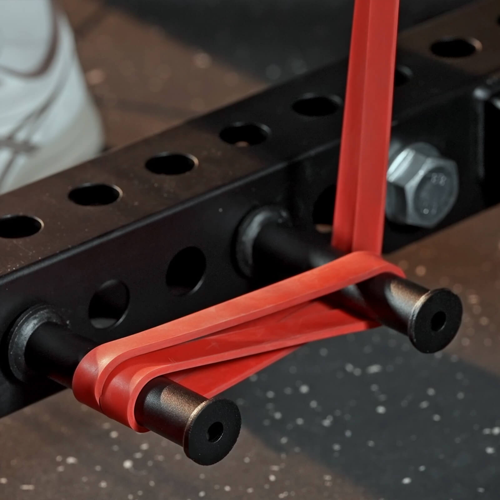 P5 Four Post Power Rack Builder(3"×3“, 1" Holes, 90''Hx44''D)