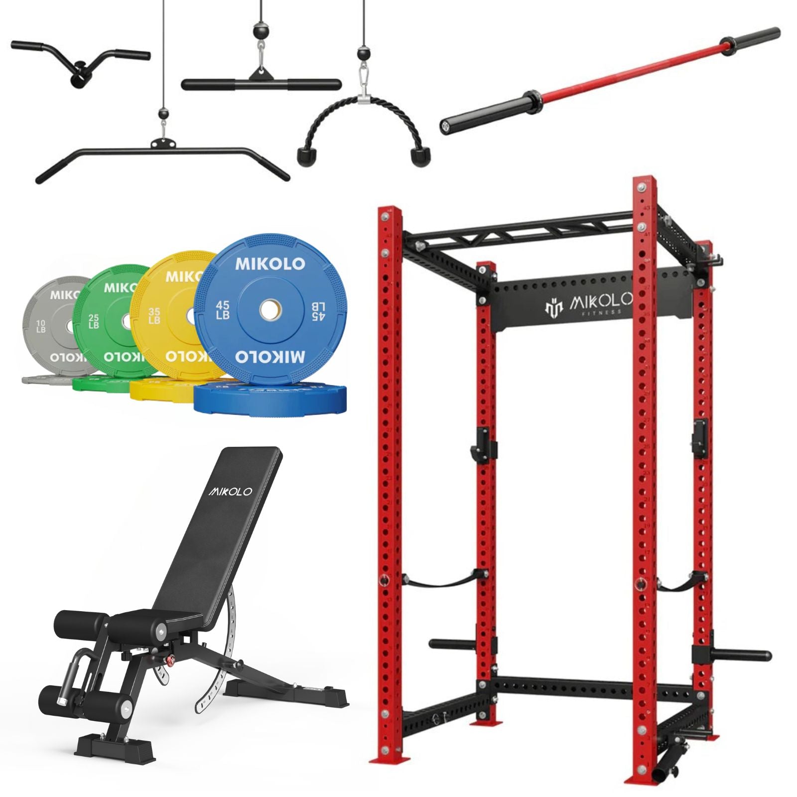 MIKOLO P5 Home Gym Package