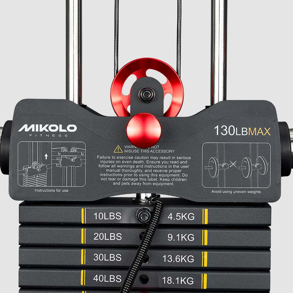 Weight Stack Frame K6-2.0 Ultra Selectorized Weight Stack Upgrade Kit - 160 lb