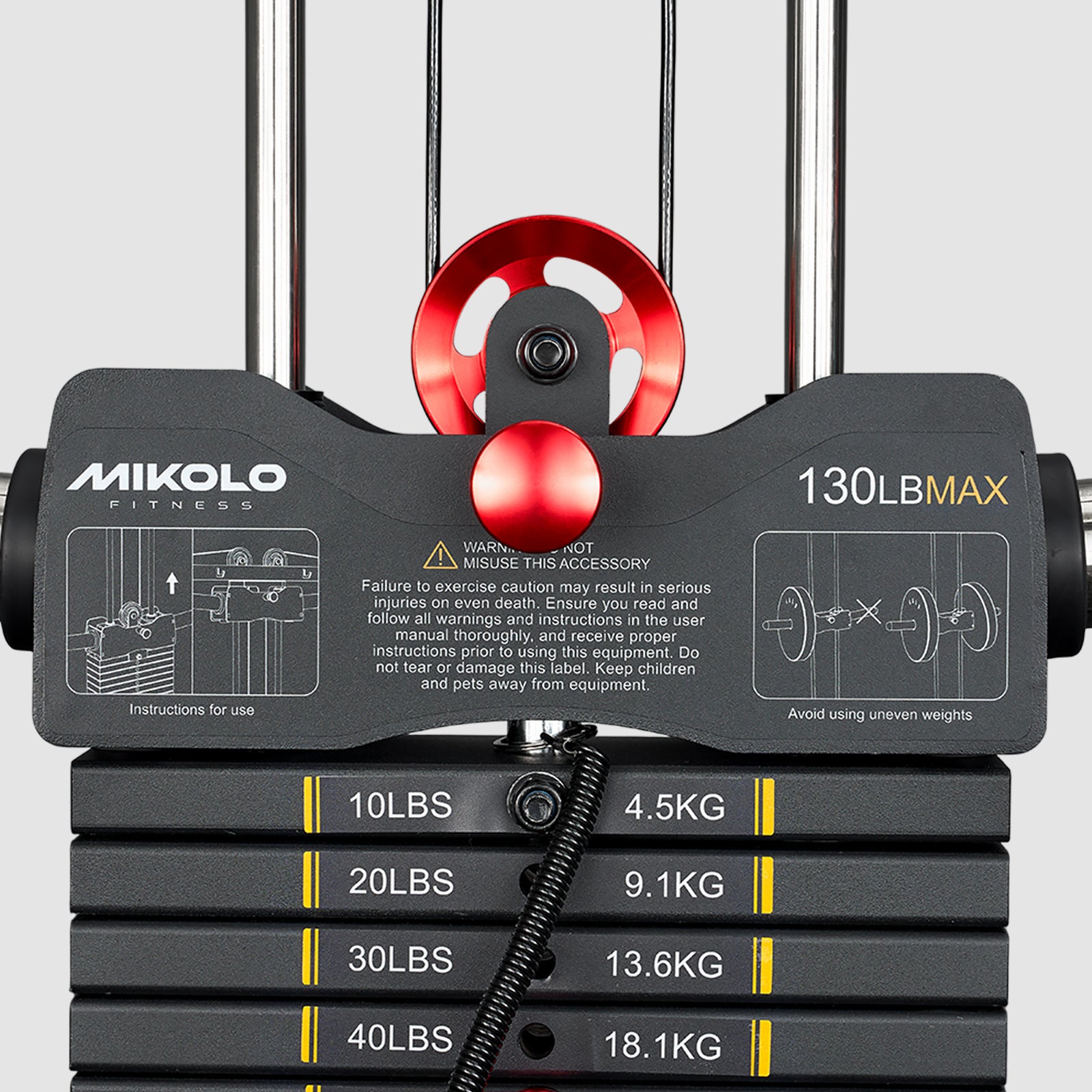 K6-2.0 Ultra Selectorized Weight Stack Upgrade Kit - 160 lb